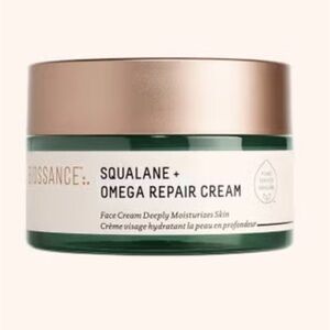 Biossance Squalane + Omega Repair Cream - Green Jar with Gold Lid